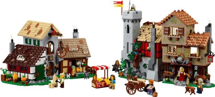 Medieval Town Square LEGO Set 10332