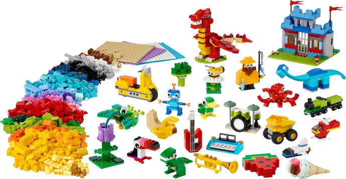 一起来拼搭 LEGO 套装 11020
