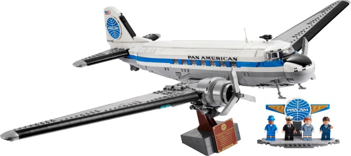 Douglas DC-3 PAN AM Airliner LEGO Set 11378