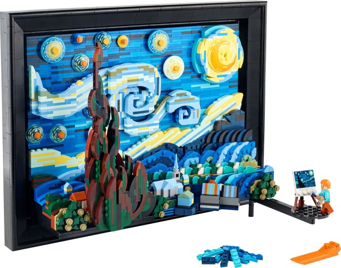 Vincent van Gogh - The Starry Night LEGO Set 21333