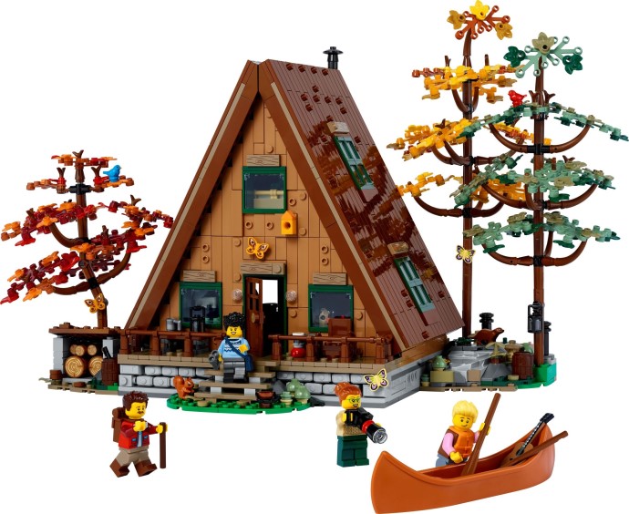 A-Frame Cabin LEGO Set 21338