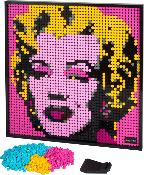 Andy Warhol's Marilyn Monroe LEGO Set 31197