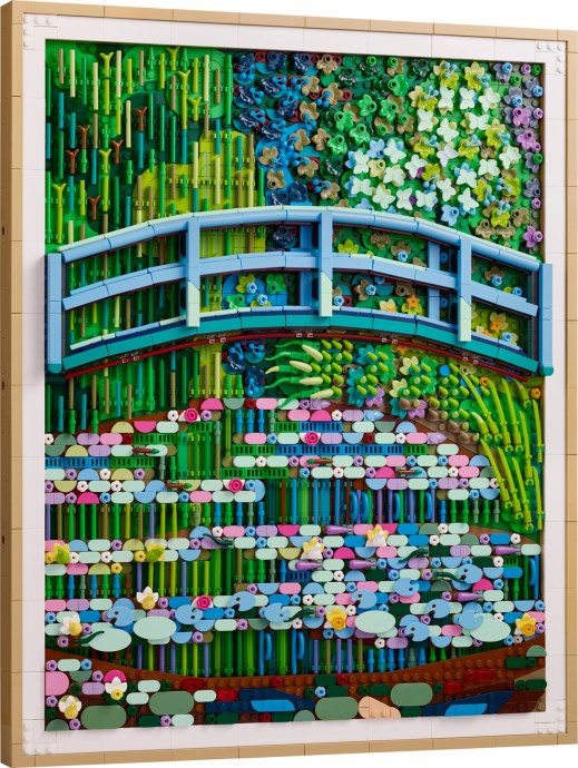 Claude Monet - Bridge over a Pond of Water Lilies LEGO Set 31220