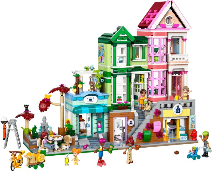 Heartlake City Apartments and Stores LEGO Set 42670