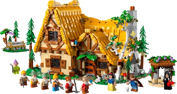Snow White and the Seven Dwarfs' Cottage LEGO Set 43242