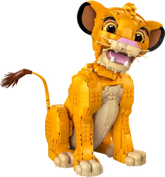 Young Simba the Lion King LEGO Set 43247