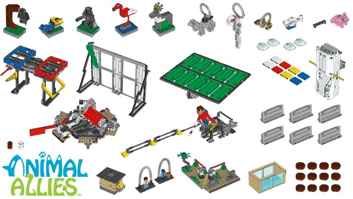 Animal Allies Challenge Kit LEGO Set 45802