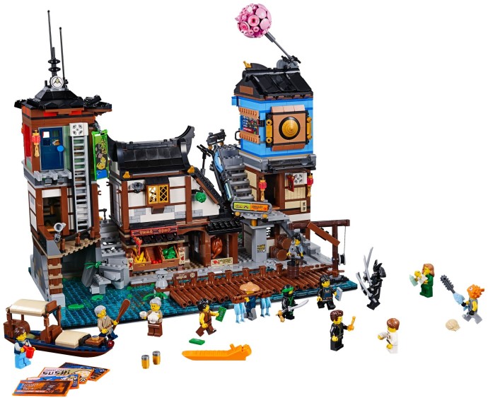 NINJAGO City Docks LEGO Set 70657