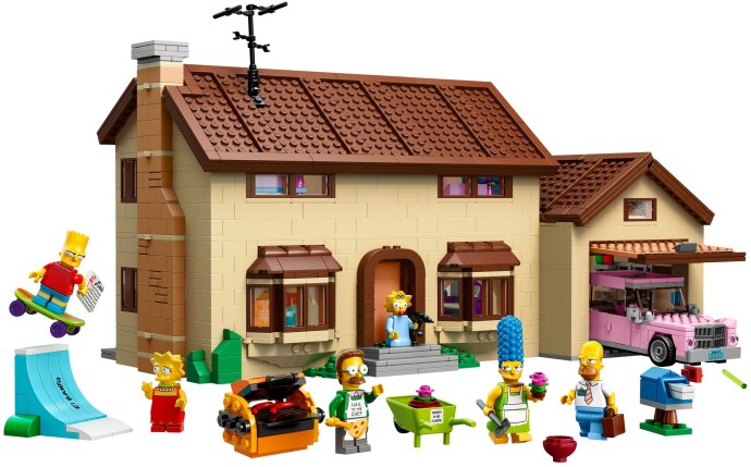 The Simpsons House LEGO Set 71006