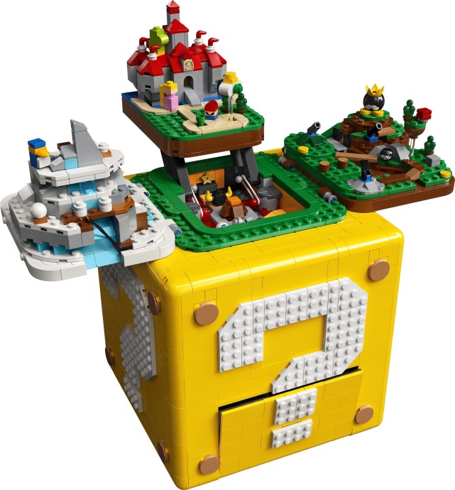 Super Mario 64 Question Mark Block LEGO Set 71395
