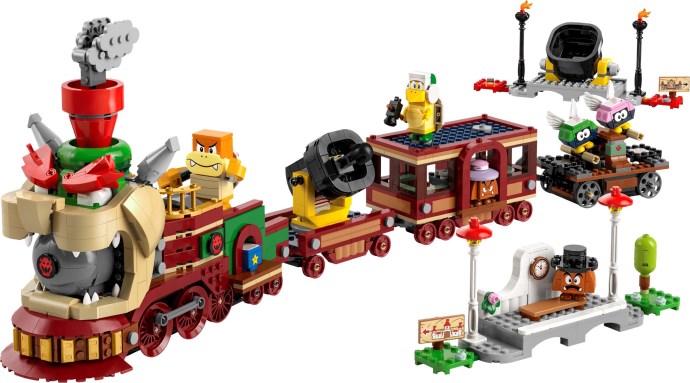 The Bowser Express Train LEGO Set 71437