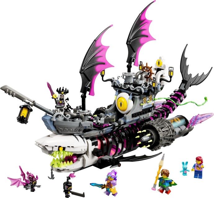 Nightmare Shark Ship LEGO Set 71469