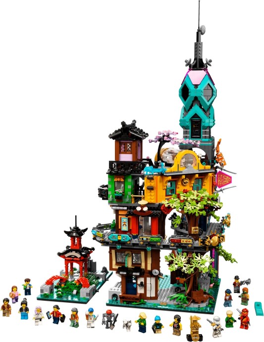 NINJAGO City Gardens LEGO Set 71741