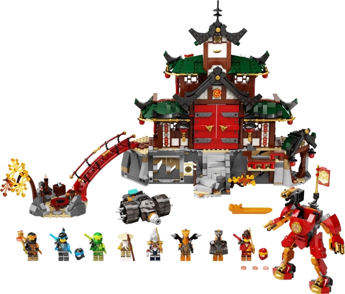 Ninja Dojo Temple LEGO Set 71767