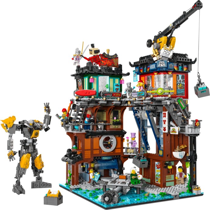 NINJAGO City Workshops LEGO Set 71837