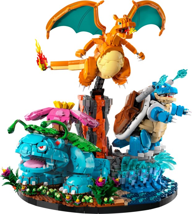 Venusaur, Charizard and Blastoise LEGO Set 72153