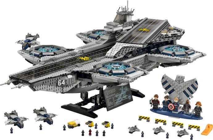 The SHIELD Helicarrier LEGO Set 76042
