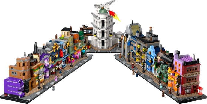Diagon Alley Wizarding Shops LEGO Set 76444