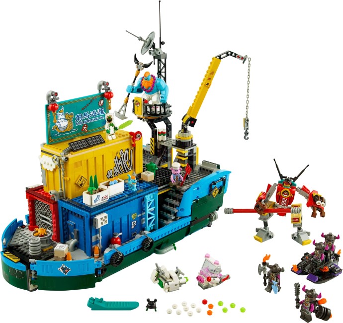 Monkie Kid's Team Secret HQ LEGO Set 80013