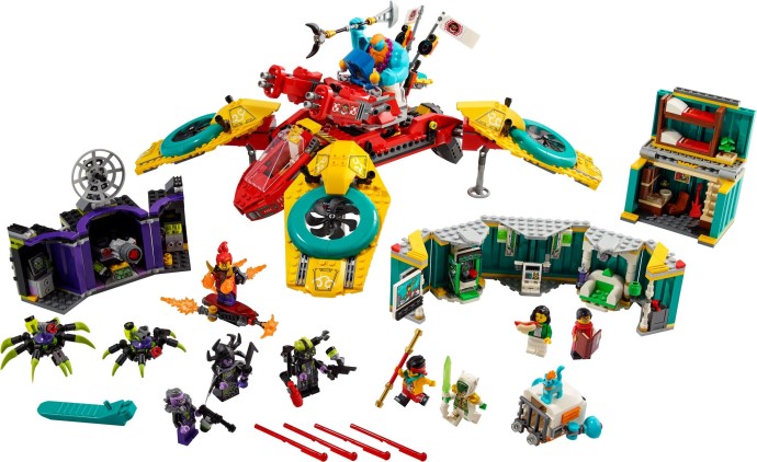 Monkie Kid's Team Dronecopter LEGO Set 80023