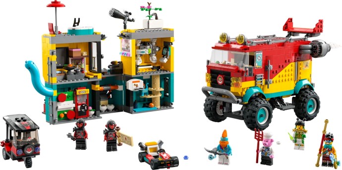 Monkie Kid's Team Van LEGO Set 80038