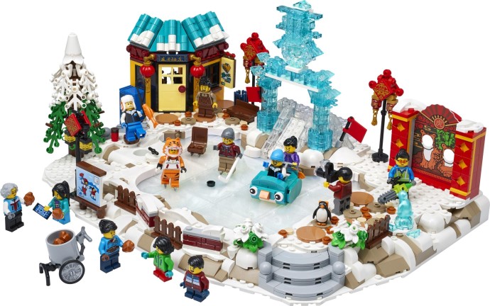 Mondneujahrs-Eisfestival LEGO Set 80109
