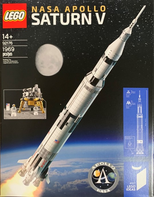 NASA Apollo Saturn V LEGO Set 92176